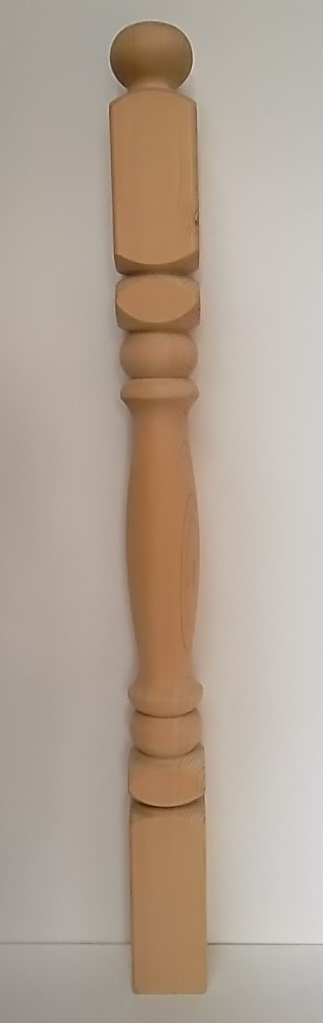 Stĺpik Smrek 90x90mm ,,O,,